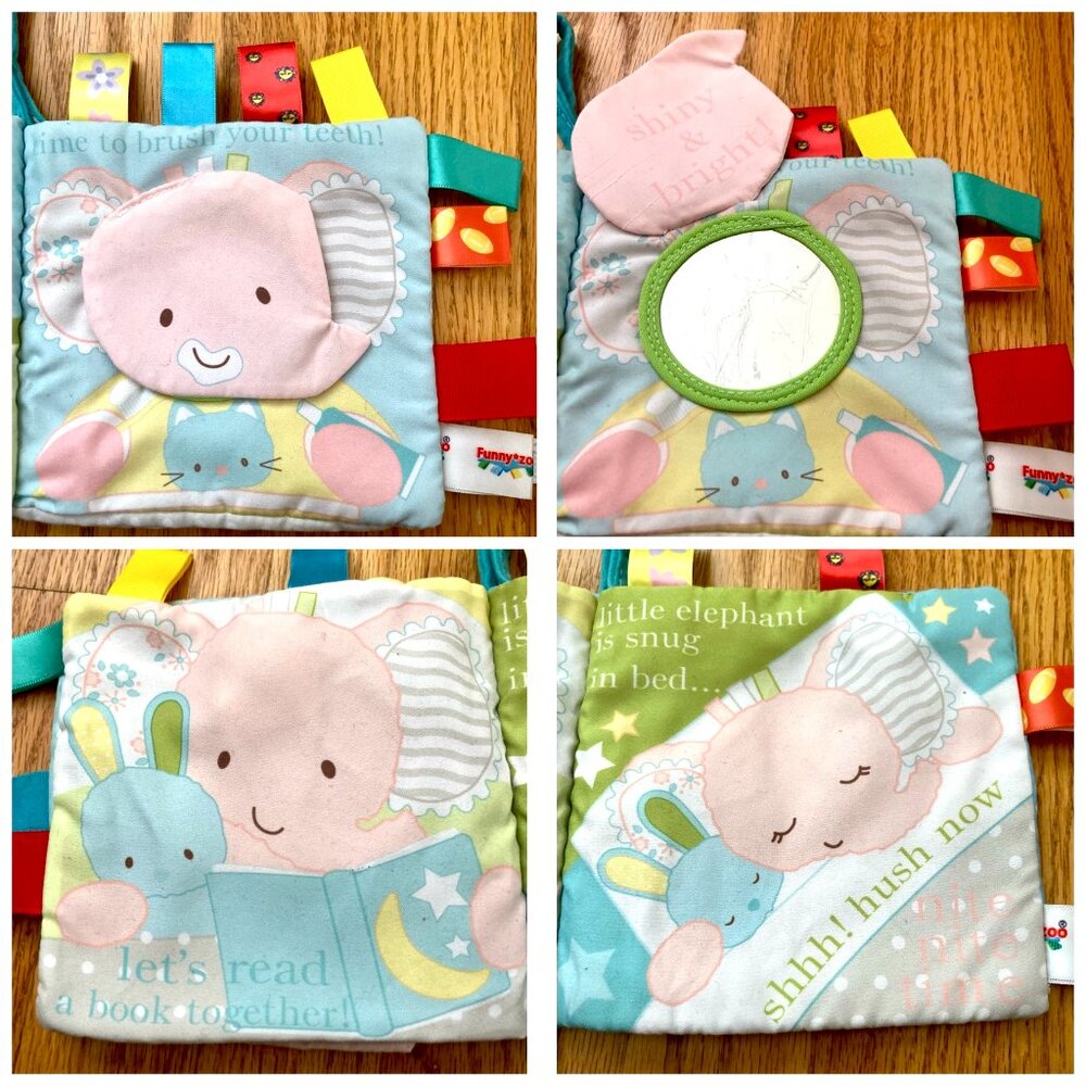BUNDLE: Cloth books & lovey blanket for infants 3M+ - Picture 7 of 16